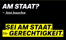 Bild: Sei am Staat für Gerrechtigkeit