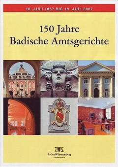 Bild:Plakat 150 Jahre badische Amtsgerichte